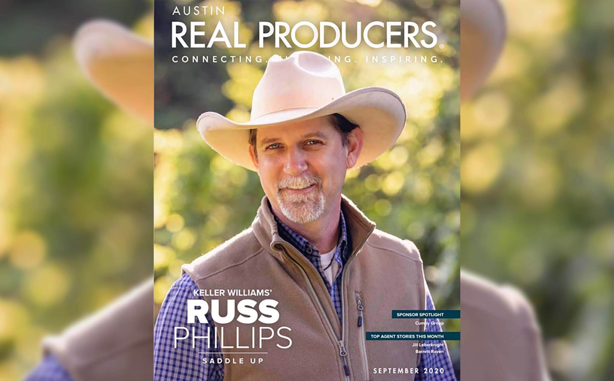 Legendary Georgetown Realtor Russ Phillips Featured in Real Producers Magazine Cover Story