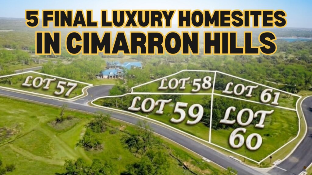 Final Phase Lots Now Available in the Exclusive Cimarron Hills Community – Build Your Dream Home in a Jack Nicklaus Signature Golf Course Neighborhood