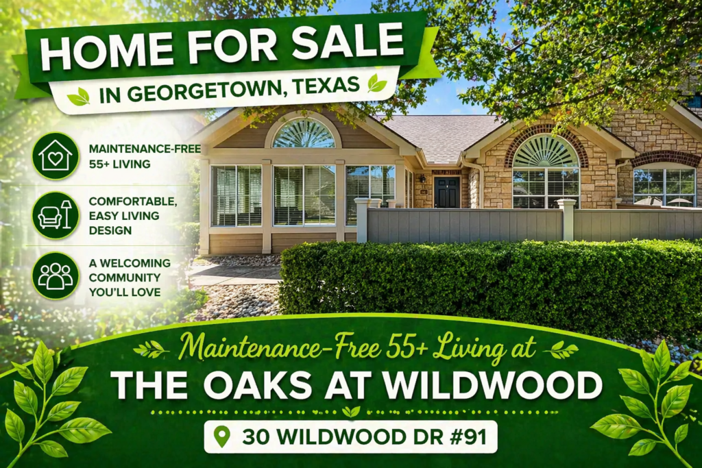 Maintenance-Free 55+ Living at 30 Wildwood Dr #91 — The Oaks at Wildwood